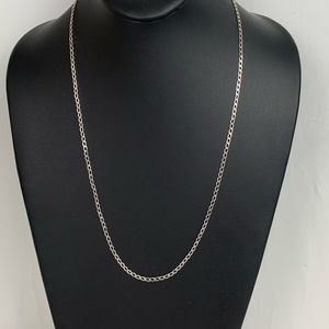 925 Sterling Silver Chain Necklace Jewelry SILVER Classic‎ Made In Mexico